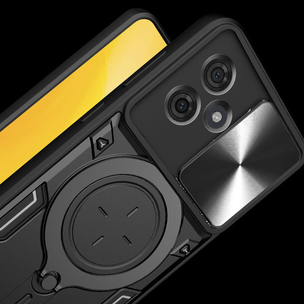 Fodral för Motorola Moto G86 Power, Techsuit, CamGuard Pro, Svart