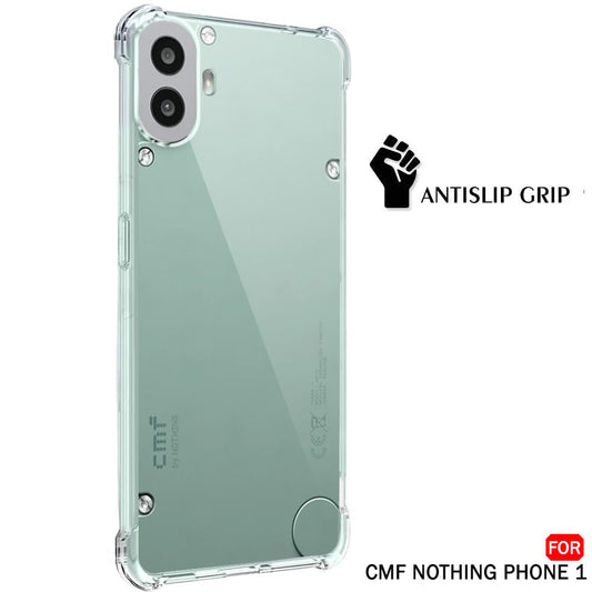 Fodral för Nothing CMF Phone 1, Techsuit, Stötsäker Klar, Transparent