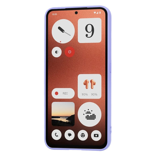 Fodral för Nothing CMF Phone 1, Techsuit, SoftFlex, Ljuslila