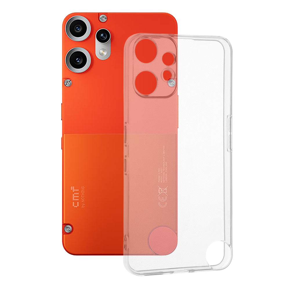 Fodral för Nothing CMF Phone 2 Pro, Techsuit, Klar, Transparent