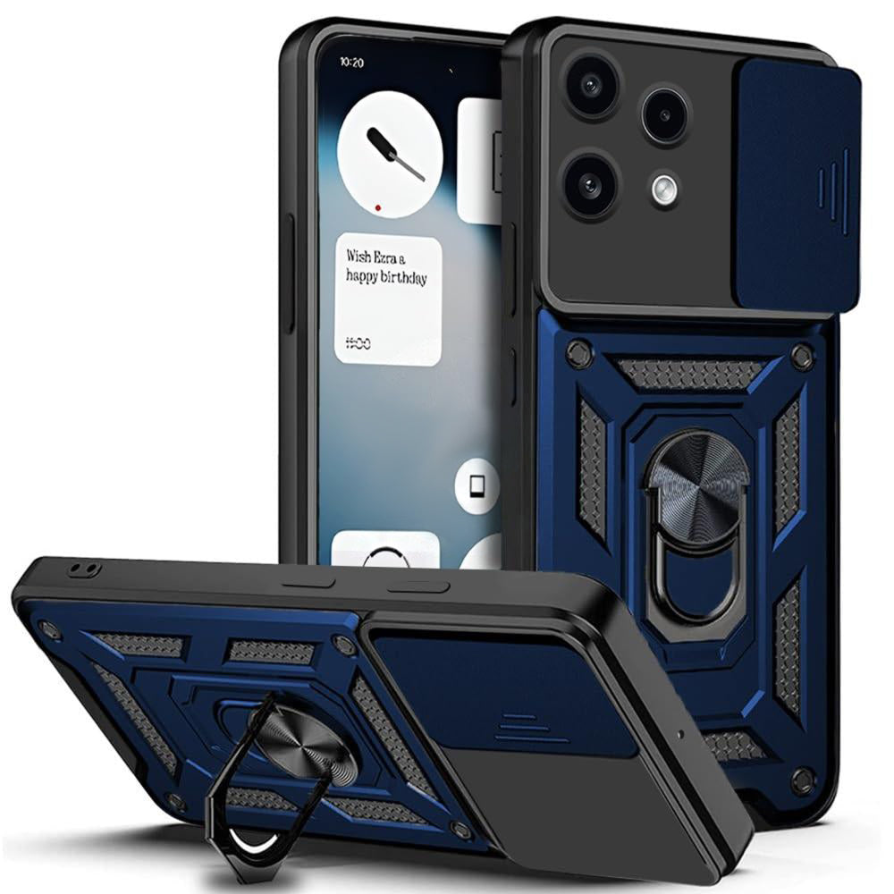 Fodral för Nothing Phone (3a) Lite, Techsuit, CamShield, Blå