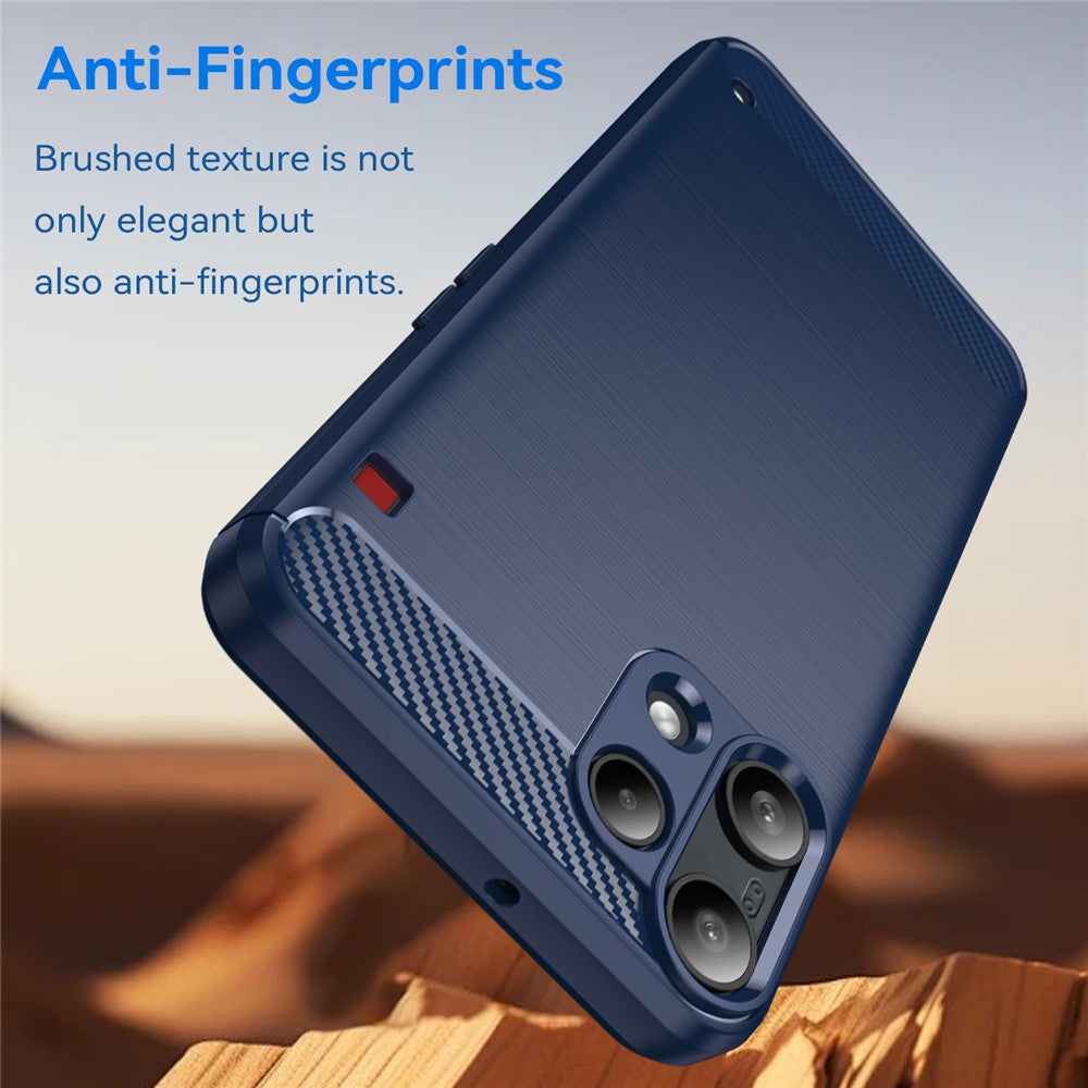 Skyddsfodral för Nothing Phone (3a) Lite, Techsuit, Carbon, Blå