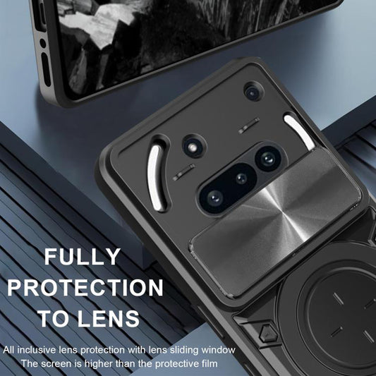 Fodral för Nothing Phone (3a), Techsuit, CamGuard Pro, Svart