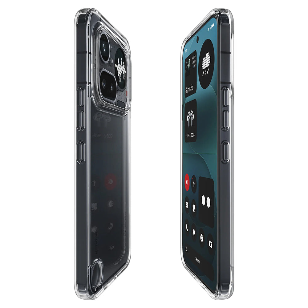 Fodral för Nothing Phone (4a) Pro, Spigen, Ultra Hybrid, Transparent ACS11632