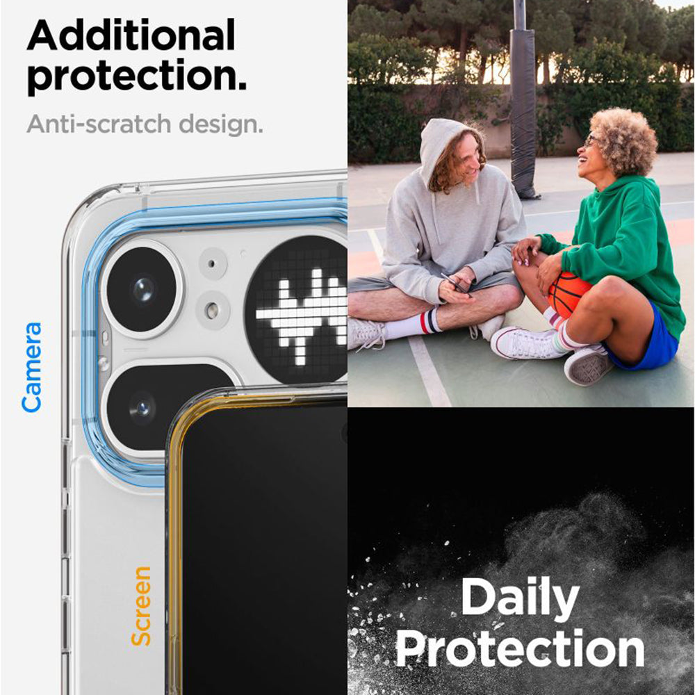 Fodral för Nothing Phone (4a) Pro, Spigen, Ultra Hybrid, Transparent ACS11632