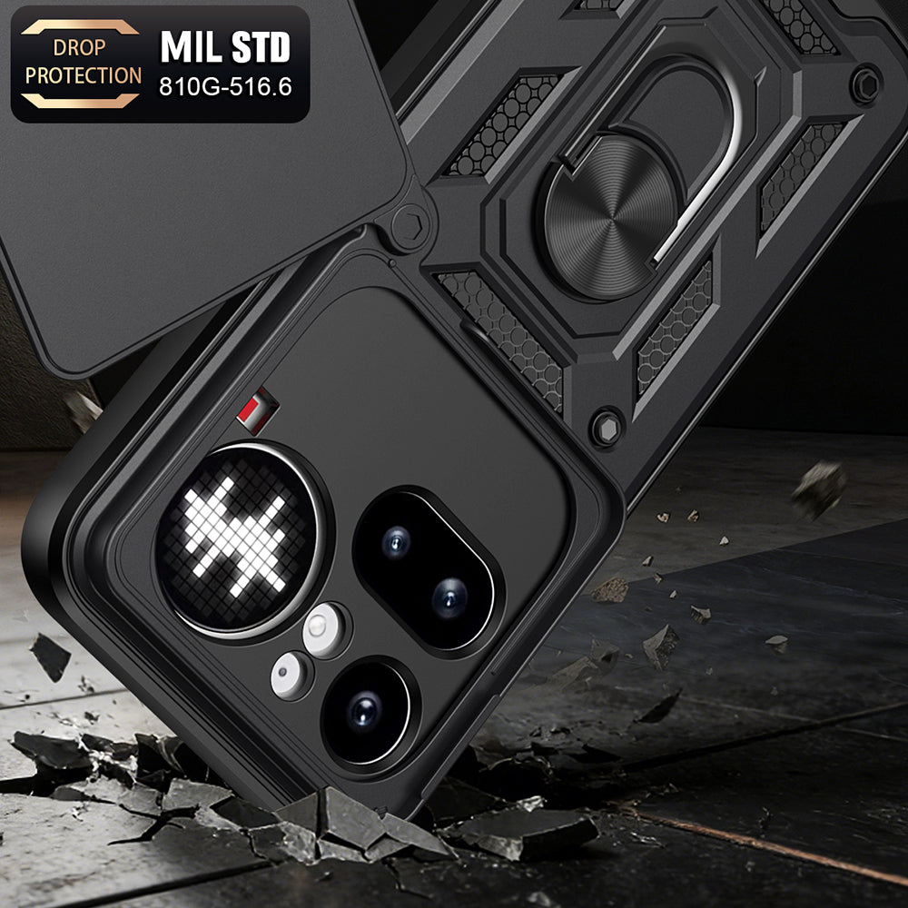 Skyddsfodral för Nothing Phone (4a) Pro, Techsuit, CamShield, Svart