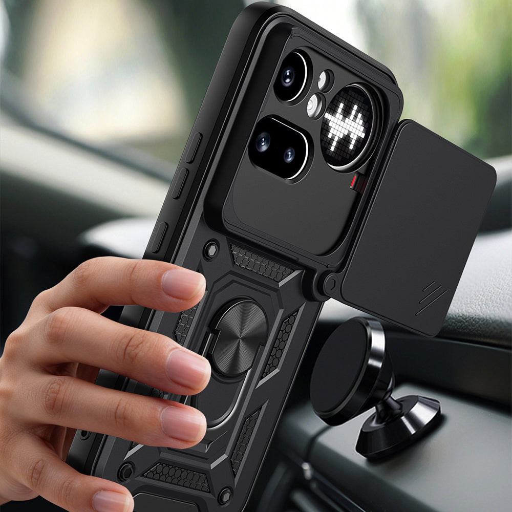 Skyddsfodral för Nothing Phone (4a) Pro, Techsuit, CamShield, Svart