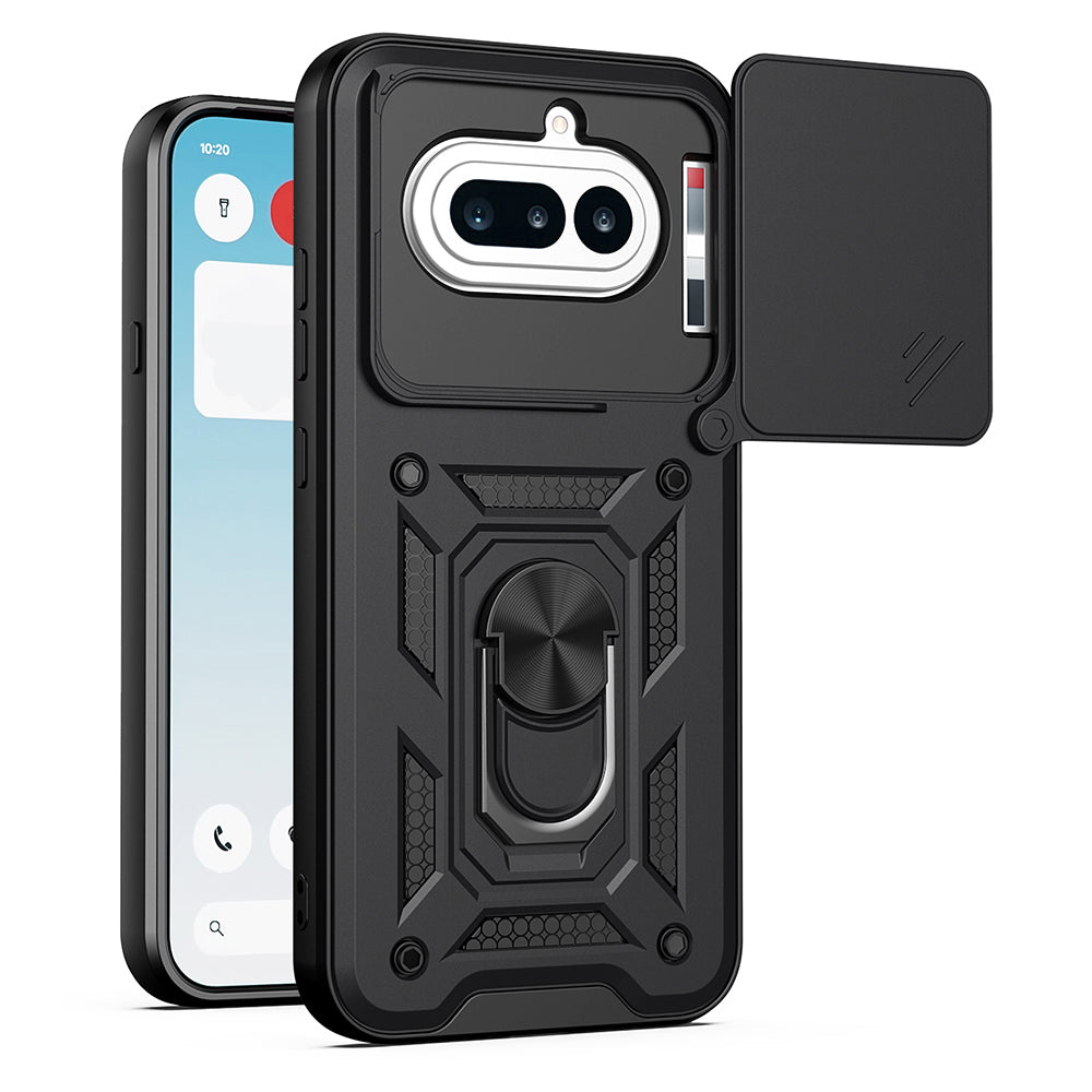 Skyddsfodral för Nothing Phone (4a), Techsuit, CamShield, Svart