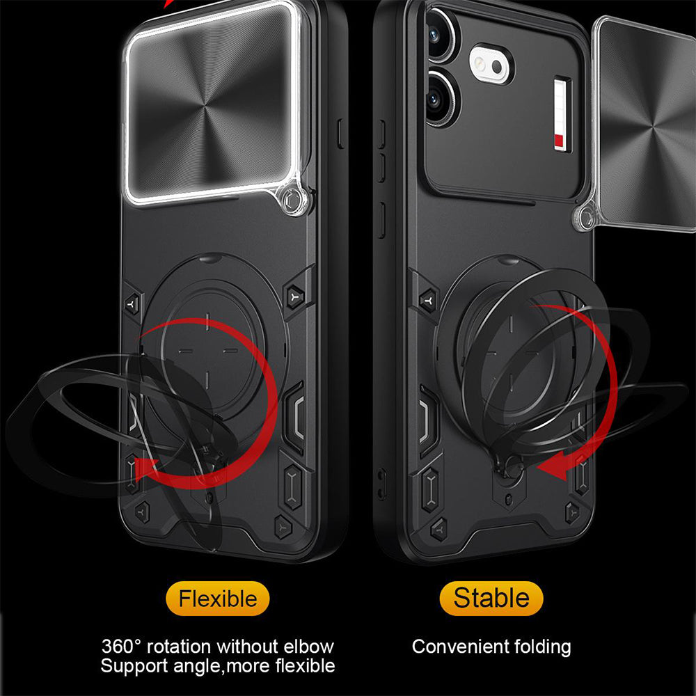Fodral för Nothing Phone (4b), Techsuit, CamGuard Pro, Blå