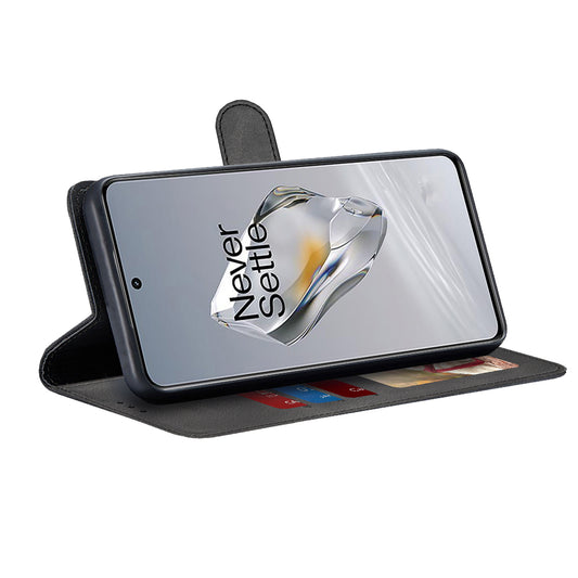 Fodral för OnePlus 12, Techsuit, Diary Book, Svart