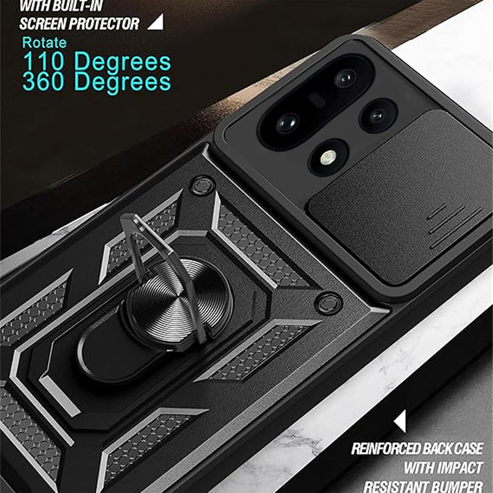 Case for OnePlus 15, Techsuit, CamShield, Green