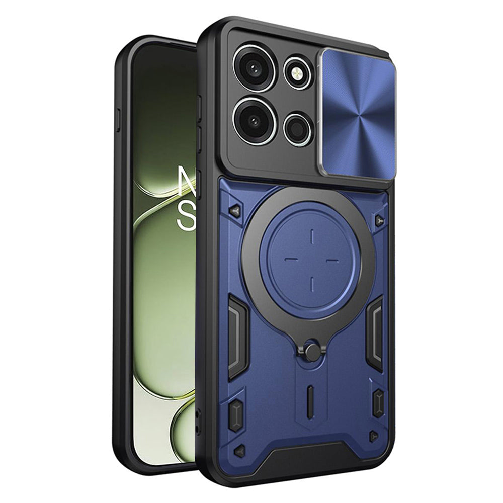 Fodral för OnePlus Nord 6, Techsuit, CamGuard Pro, Blå