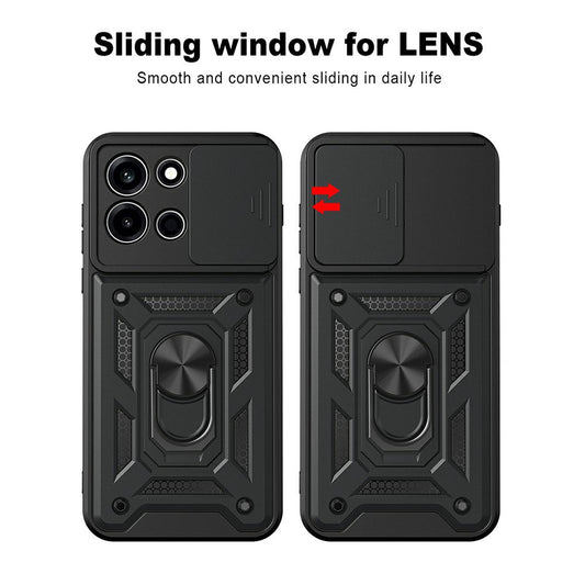 Fodral för OnePlus Nord 6, Techsuit, CamShield, Svart