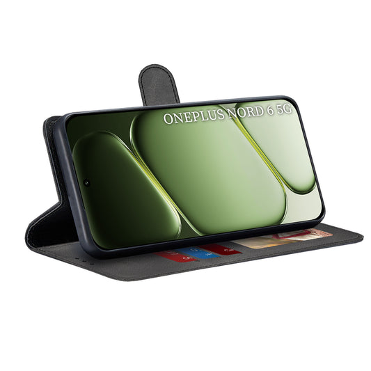 Fodral för OnePlus Nord 6, Techsuit, Diary Book, Svart