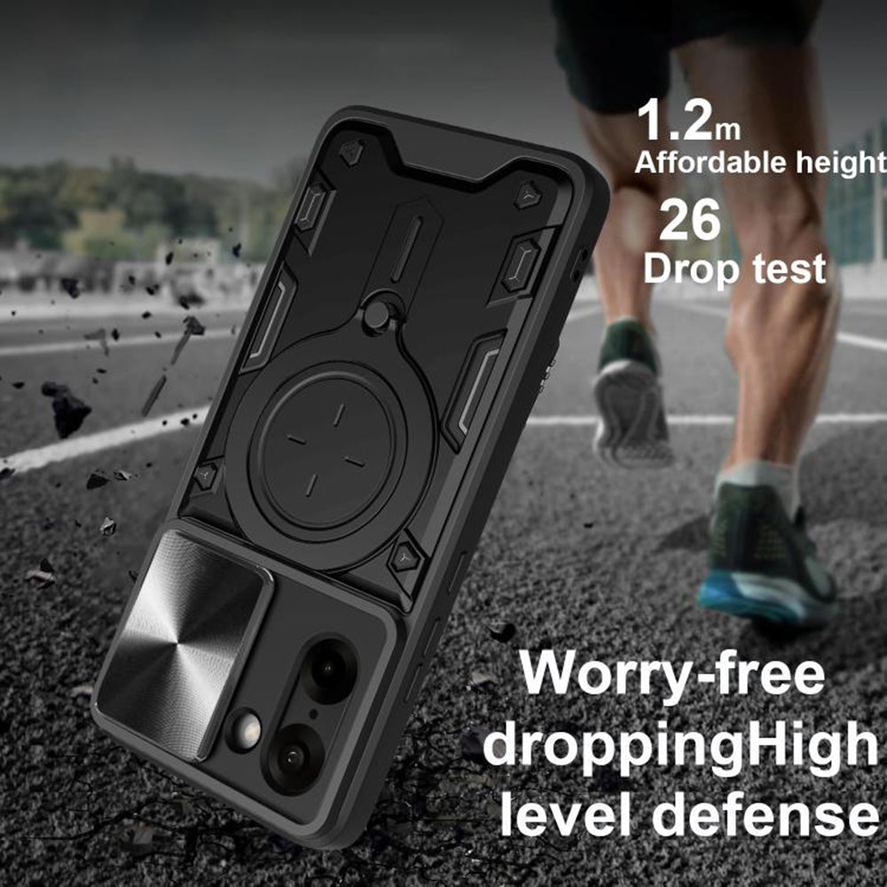 Case for OnePlus Nord CE5, Techsuit, CamGuard Pro, Black