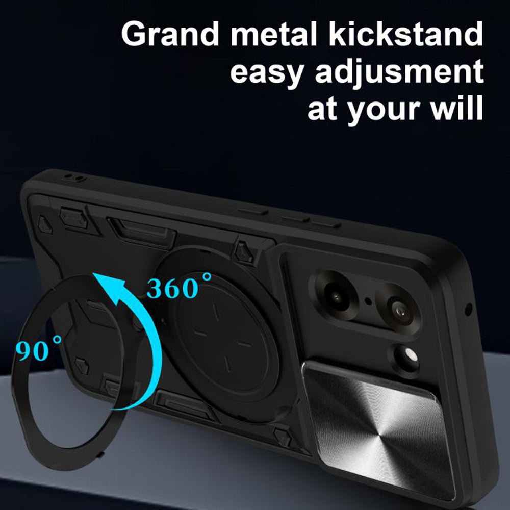 Case for OnePlus Nord CE5, Techsuit, CamGuard Pro, Black