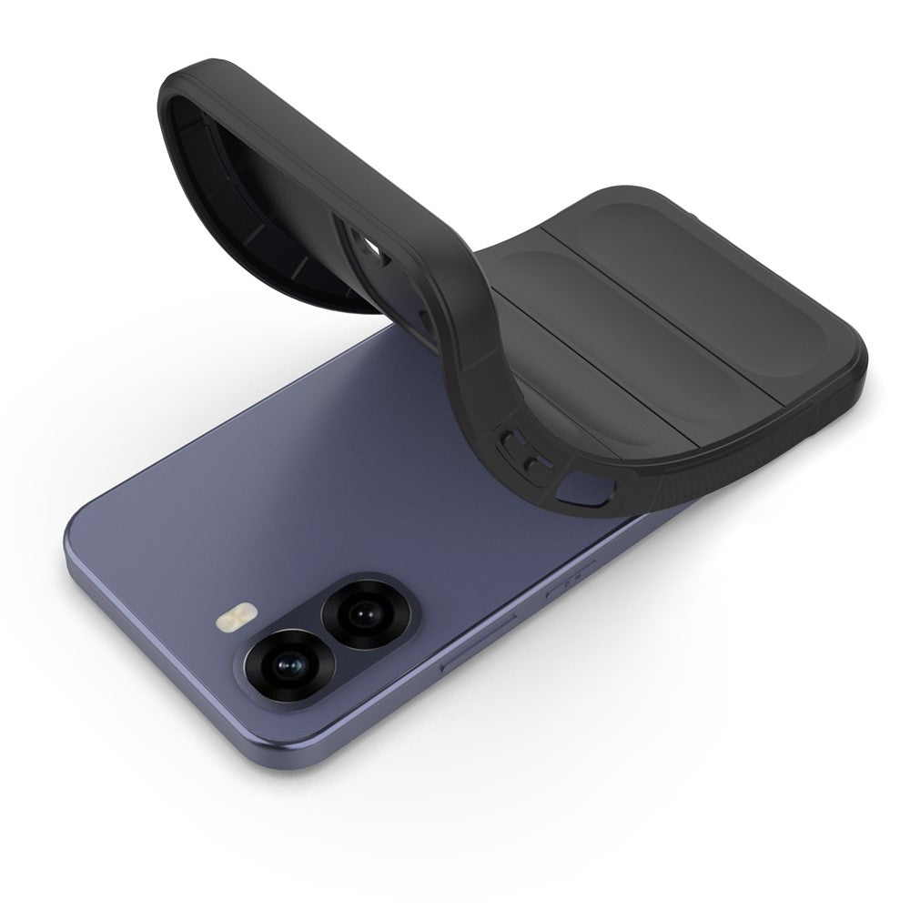 Skyddsfodral för Oppo A6 4G, Techsuit, Magic Shield, Svart