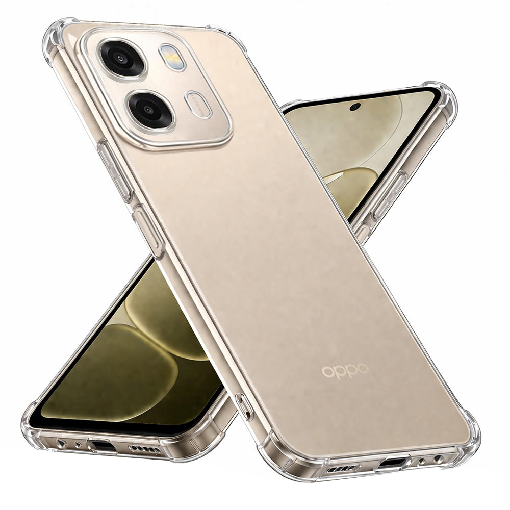 Skyddsfodral för Oppo A6 4G, Techsuit, Stötsäkert Klart, Transparent