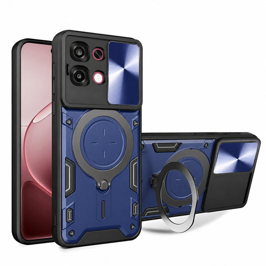 Fodral för Oppo A6 Pro 5G / A6 Pro 4G, Techsuit, CamGuard Pro, Blå