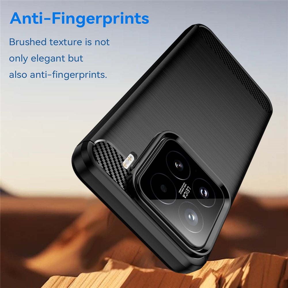 Skyddsfodral för Oppo A6 Pro 5G / A6 Pro 4G, Techsuit, Kolfiber, Svart