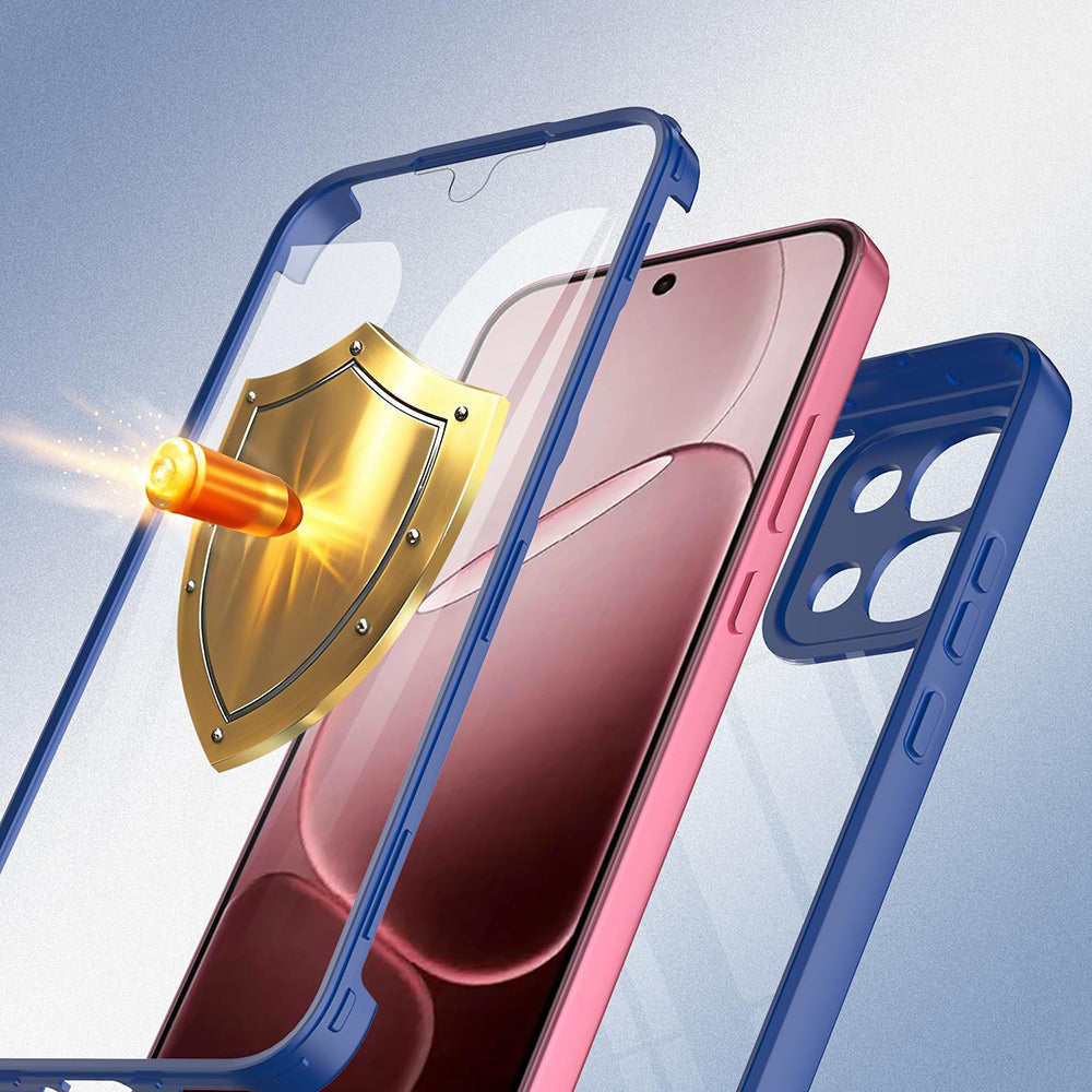Skyddsfodral för Oppo A6 Pro 5G / A6 Pro 4G, Techsuit, ColorVerse 360, Blå