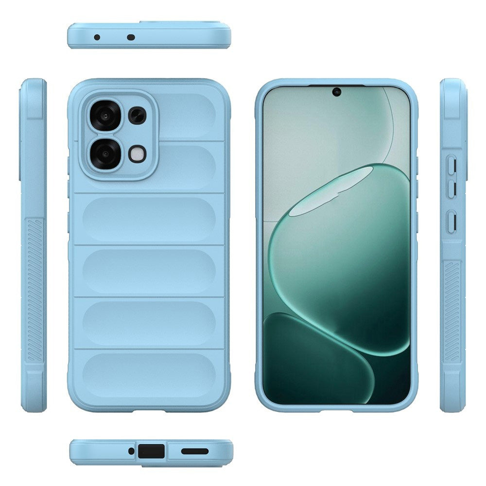 Fodral för Oppo A6 Pro 5G / A6 Pro 4G, Techsuit, Magic Shield, Blå