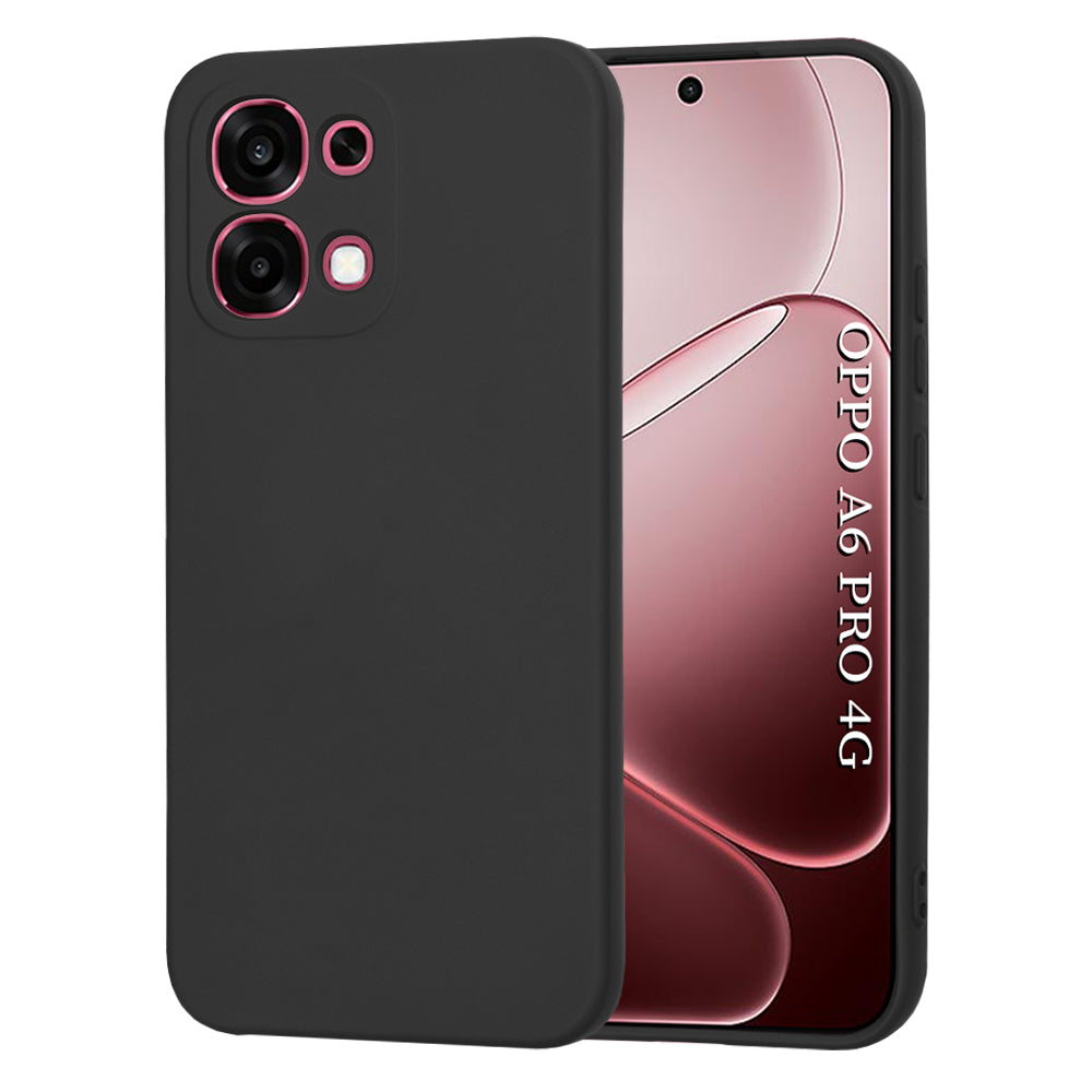 Skyddsfodral för Oppo A6 Pro 5G / A6 Pro 4G, Techsuit, SoftFlex, Svart