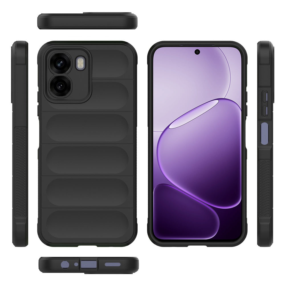 Skyddsfodral för Oppo A6x 4G / A6x, Techsuit, Magic Shield, Svart