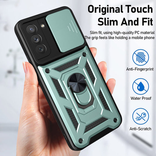 Fodral för Oppo Reno12, Techsuit, CamShield, Svart