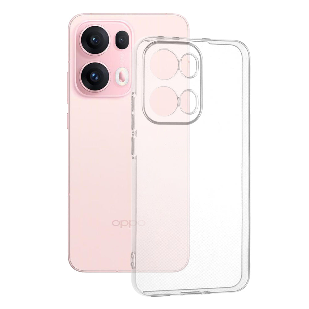 Fodral för Oppo Reno13 Pro, Techsuit, Klar, Transparent