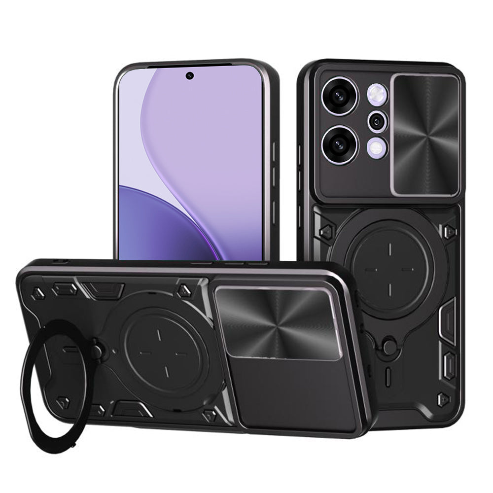 Fodral för Oppo Reno14 Pro, Techsuit, CamGuard Pro, Svart