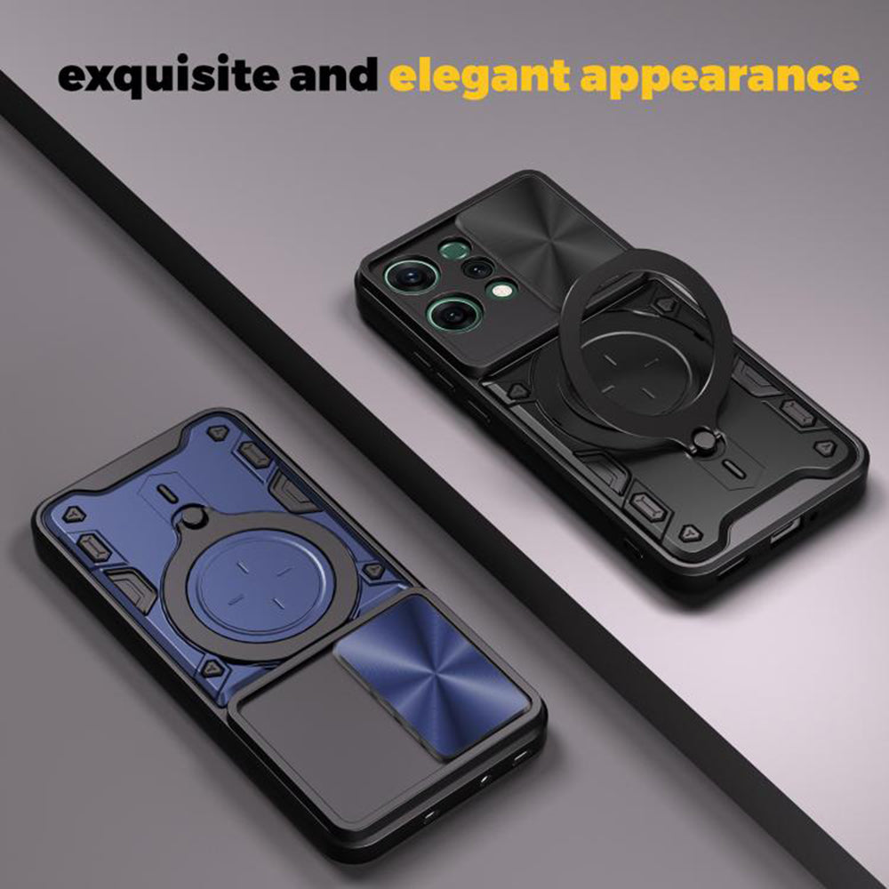 Fodral för Oppo Reno14 Pro, Techsuit, CamGuard Pro, Svart