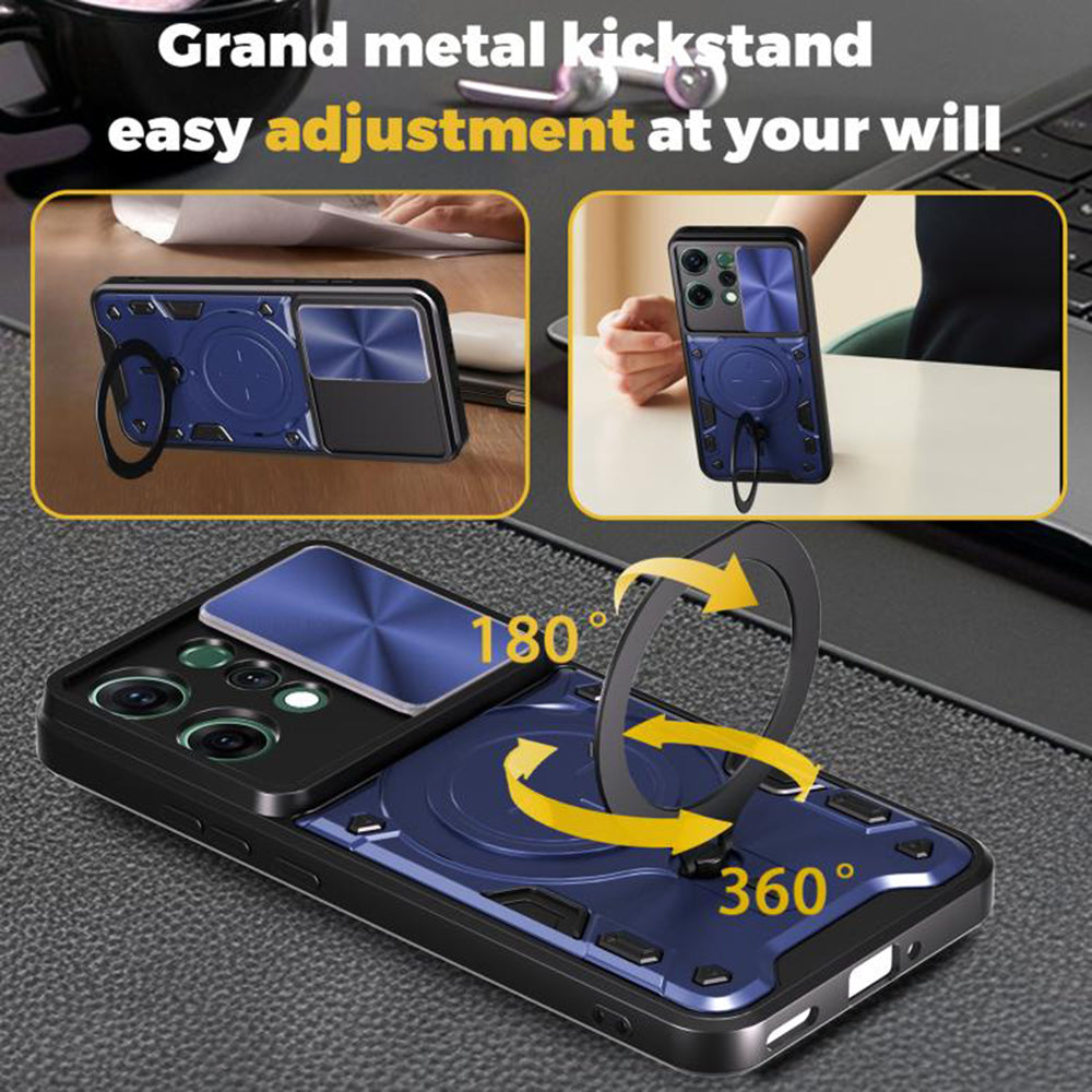 Fodral för Oppo Reno14 Pro, Techsuit, CamGuard Pro, Svart