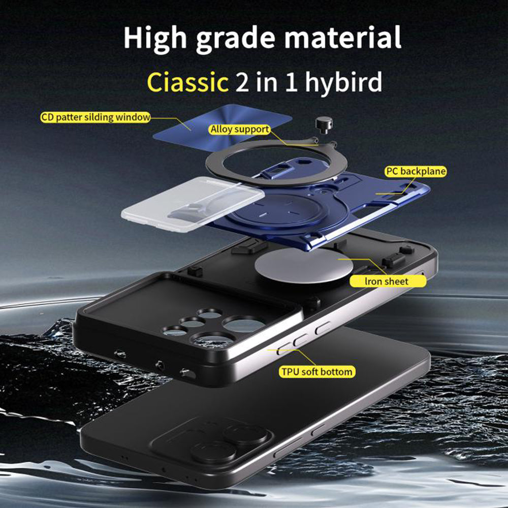Fodral för Oppo Reno14 Pro, Techsuit, CamGuard Pro, Svart