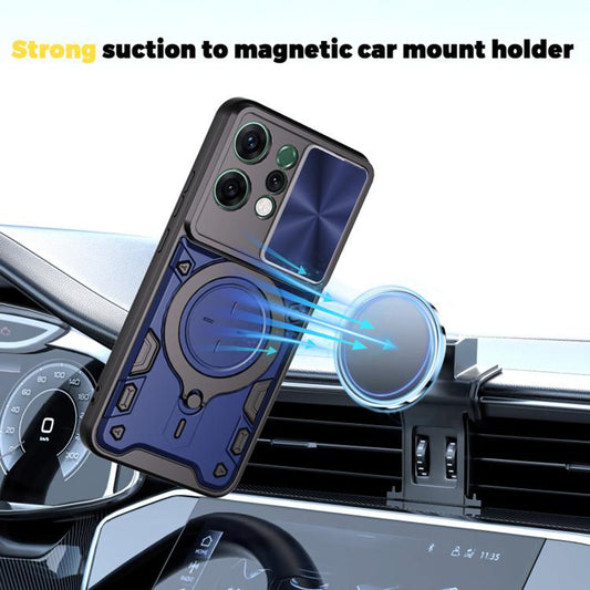 Skyddsfodral för Oppo Reno14, Techsuit, CamGuard Pro, Blå