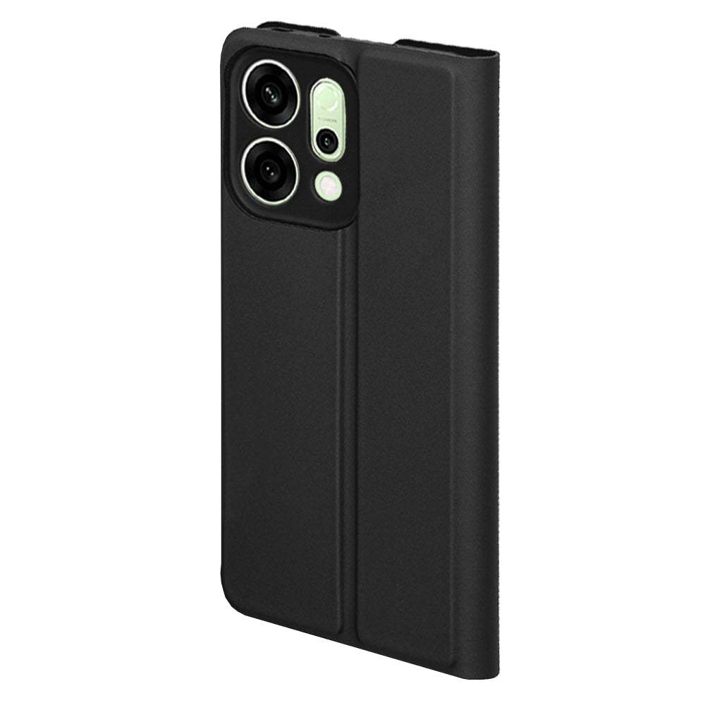 Case for Oppo Reno14, Techsuit, Magskin Book, Black