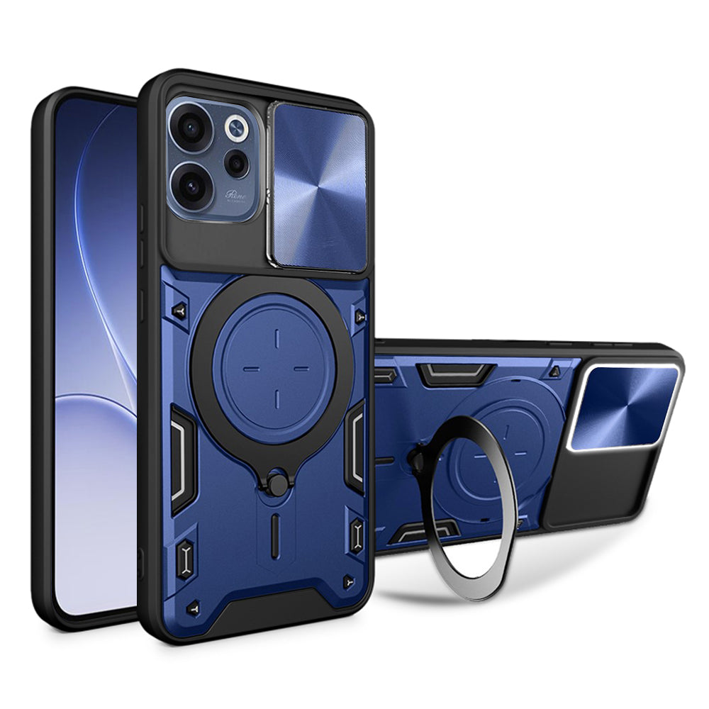 Skyddsfodral för Oppo Reno15 FS / Reno15 F, Techsuit, CamGuard Pro, Blå