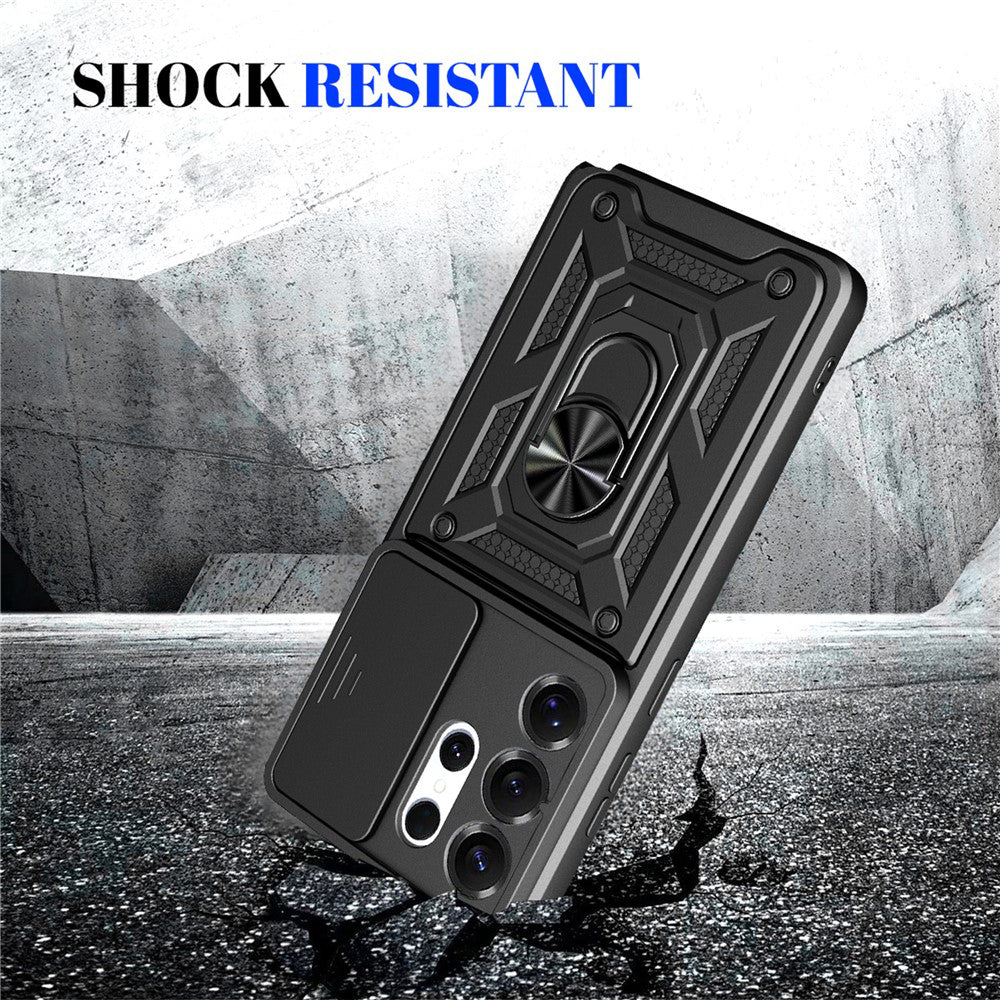 Skyddsfodral för Oppo Reno15 FS / Reno15 F, Techsuit, CamShield, Svart