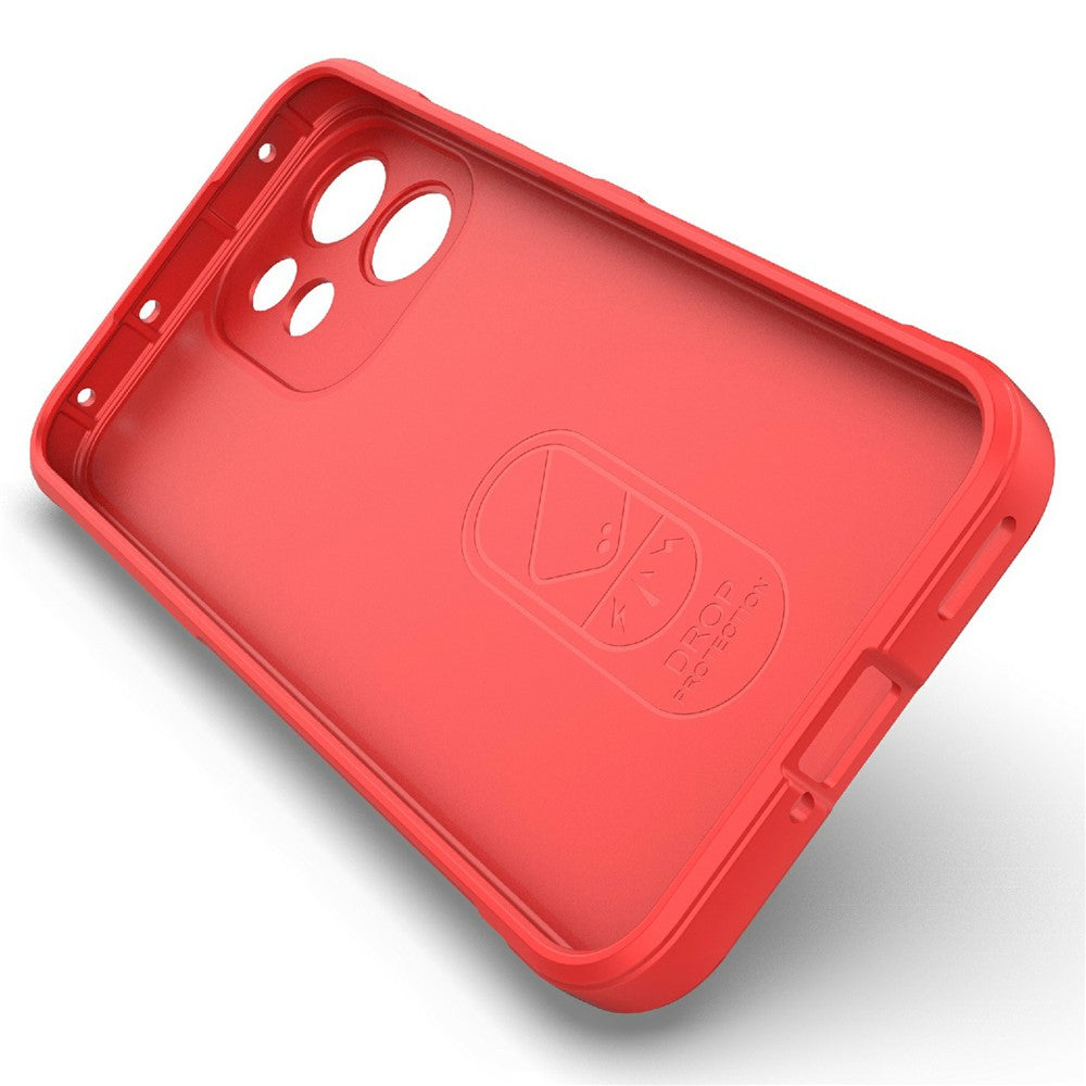 Fodral för Oppo Reno15 FS / Reno15 F, Techsuit, Magic Shield, Röd