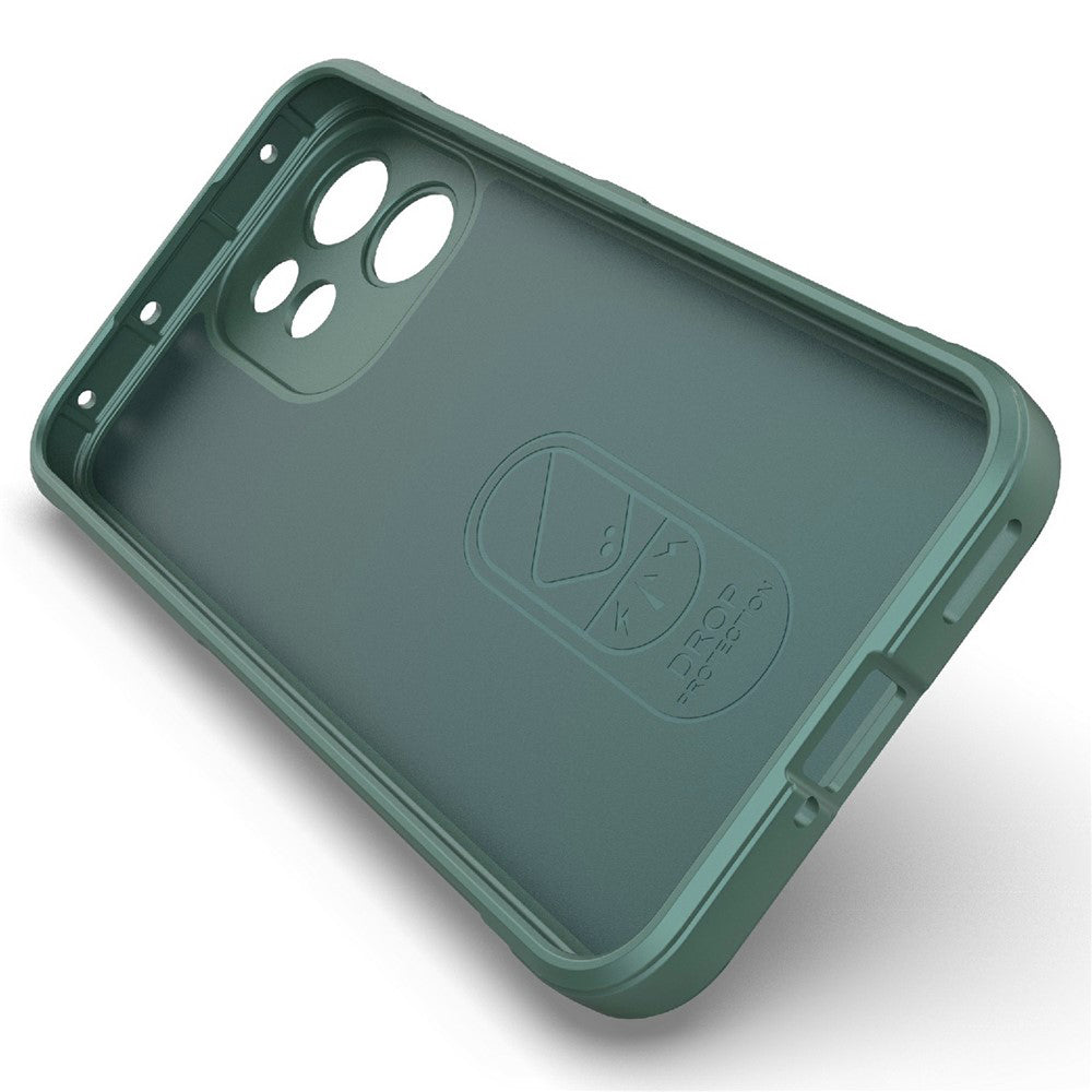 Fodral för Oppo Reno15 FS / Reno15 F, Techsuit, Magic Shield, Grön