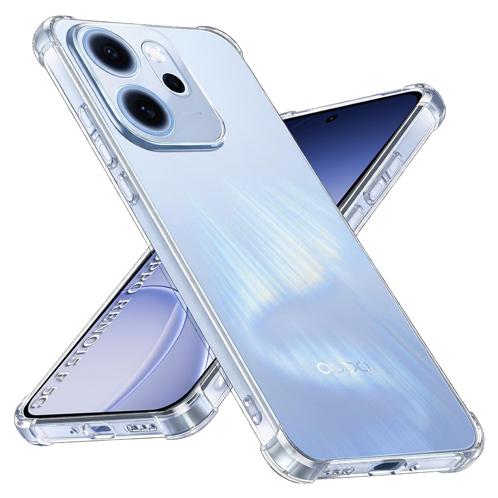 Skyddsfodral för Oppo Reno15 FS / Reno15 F, Techsuit, Stötsäkert Klart, Transparent