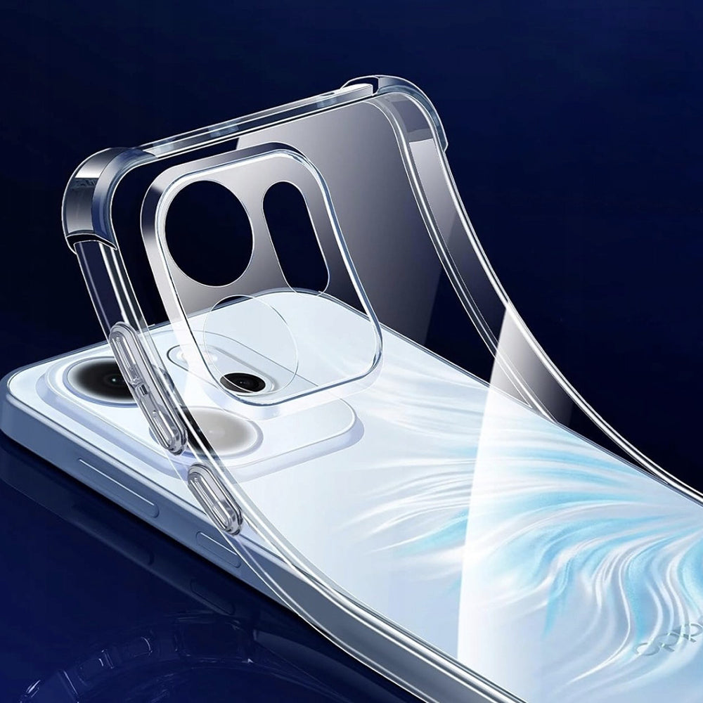 Skyddsfodral för Oppo Reno15 FS / Reno15 F, Techsuit, Stötsäkert Klart, Transparent