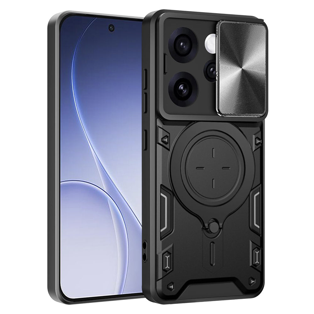 Skyddsfodral för Oppo Reno15 Pro, Techsuit, CamGuard Pro, Svart