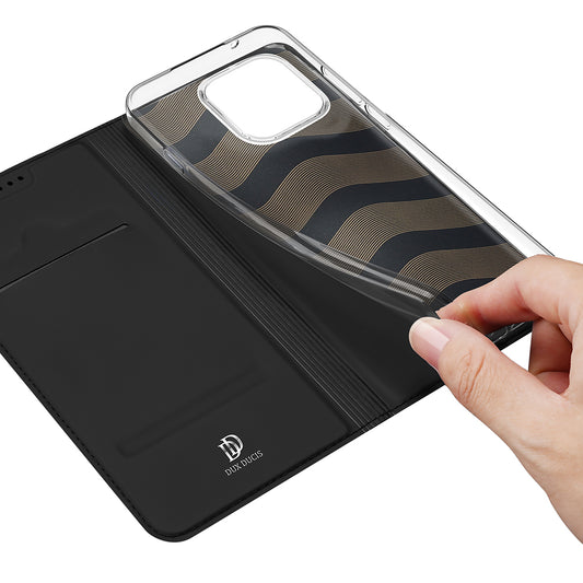 Fodral för Oppo Reno16 F / Reno16 FS, DUX DUCIS, Skin Pro, Svart