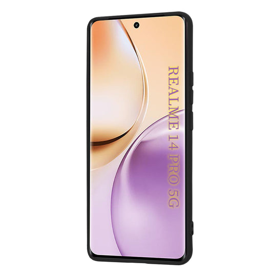 Fodral för Realme 14 Pro, Techsuit, SoftFlex, Svart