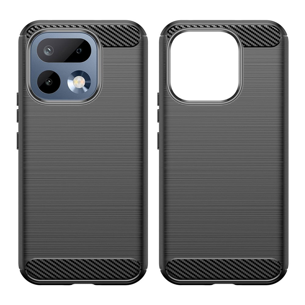 Skyddsfodral för Realme 16 Pro, Techsuit, Kolfiber, Svart