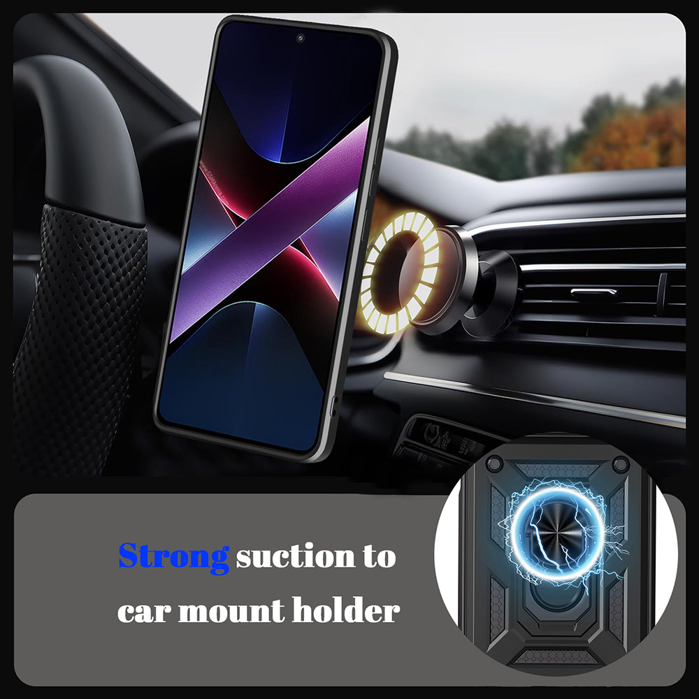 Skyddsfodral för Realme GT 8 Pro, Techsuit, CamShield (Rund kamerautskärning), Blå