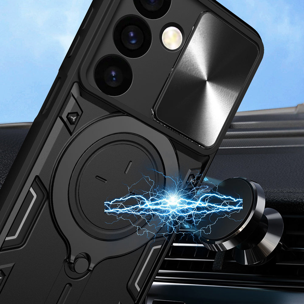 Case for Realme Note 70T, Techsuit, CamGuard Pro, Black