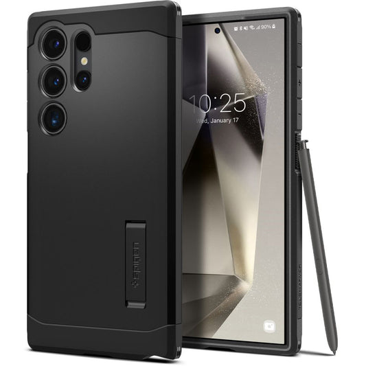 Fodral till Samsung Galaxy S24 Ultra S928, Spigen, Tough Armor, Svart