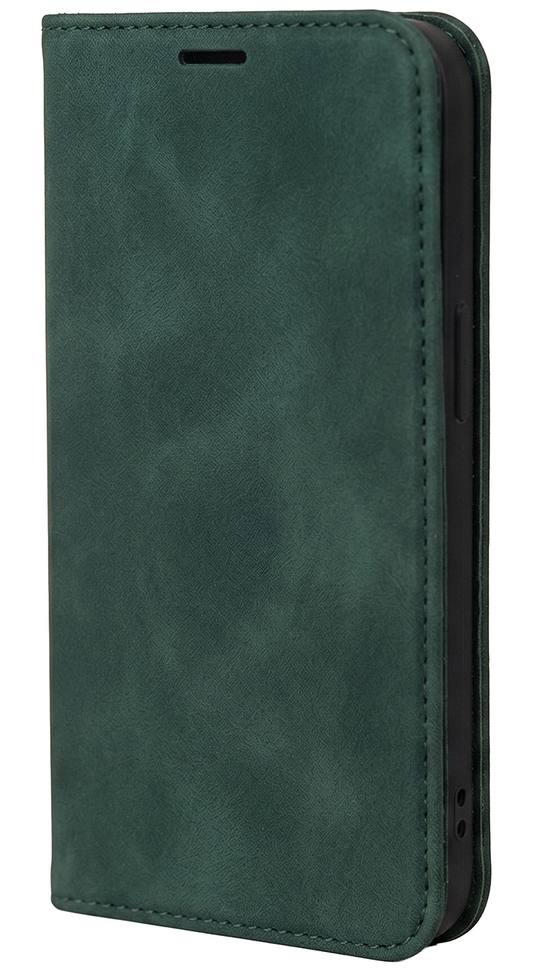 Fodral för Samsung Galaxy A18 5G A186 / A17 4G A175 / A17 5G A176 / A26 A266, OEM, Smart Suede, Grön